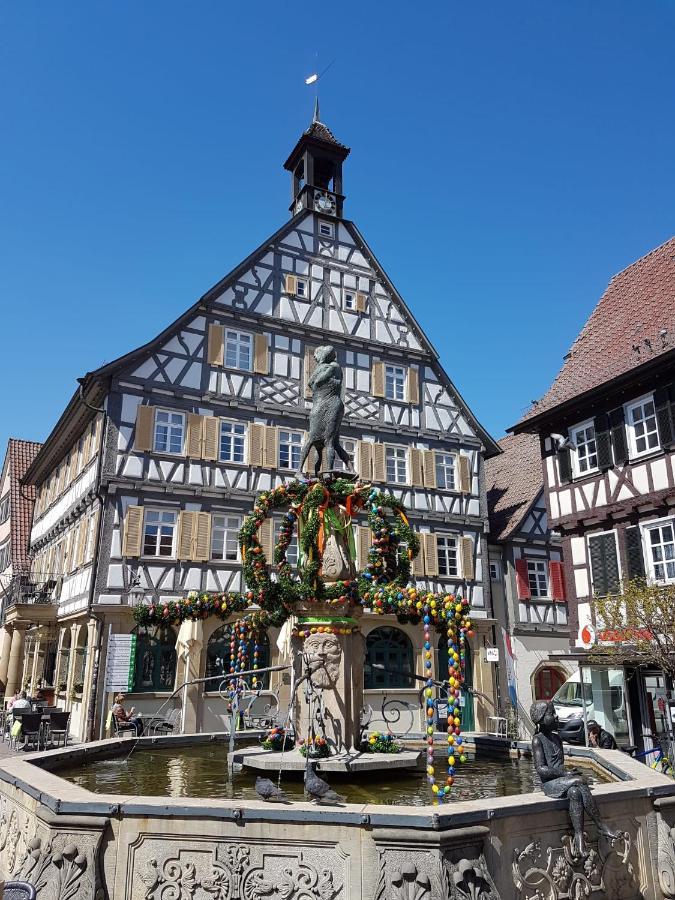 Szafranzimmervermmitung Appartement Winnenden Buitenkant foto